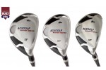 AGXGOLF LADIES MAGNUM XS SERIES GRAPHITE HYBRID IRONS SET; #4, #6 & #8 Hybrids LEFT or RIGHT HAND
